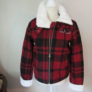 CoffeeShop New York Santafeny Plaid Coat/Jacket